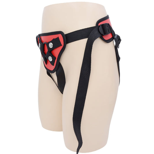 DearRabbits 2 Sizes Adjustable Full-Back Strap-On Harness