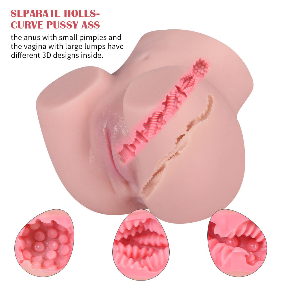 E48 Roxanne Realistic Ribbed Vagina and Ass Masturbator 4 lb Dear Rabbits Adult Toys E48 Roxanne Realistic Ribbed Vagina and Ass Masturbator 4 lb Dear Rabbits Adult Toys