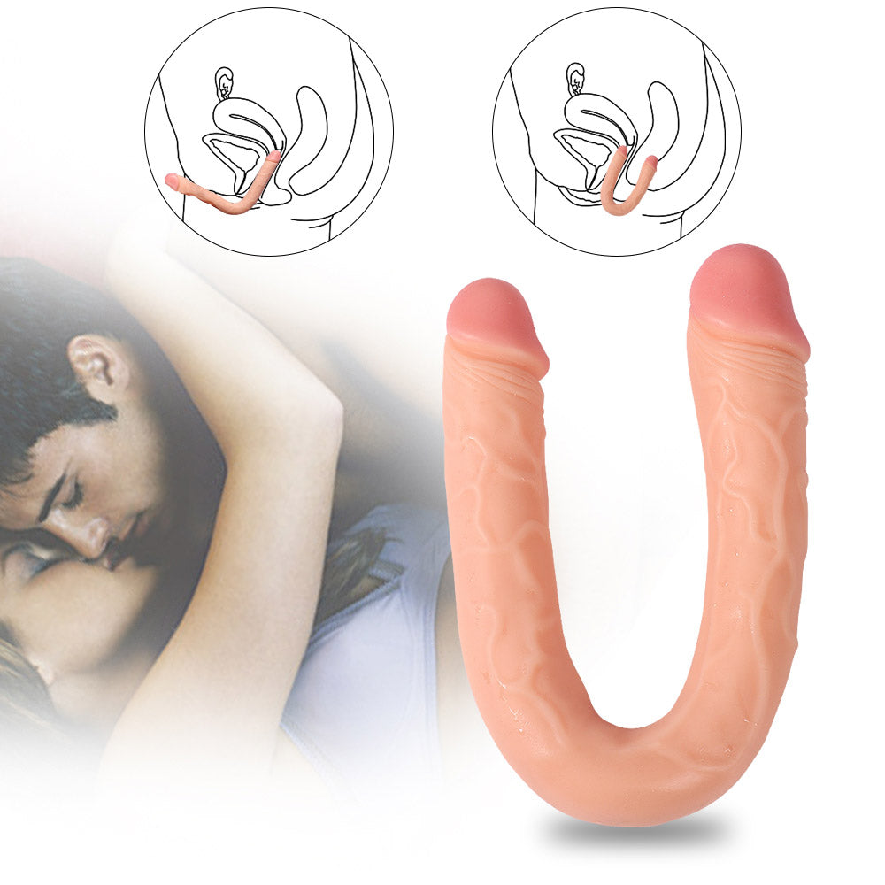 C6 Double Penetration Realistic Veined Double-Ended Dildo 16 Inch Dear Rabbits Adult Toys C6 Double Penetration Realistic Veined Double-Ended Dildo 16 Inch Dear Rabbits Adult Toys