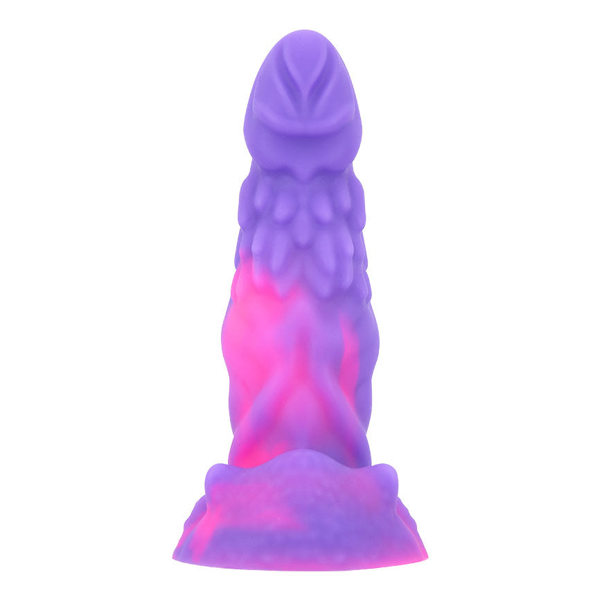 Mixed Color Viper 5.9" Colored Liquid Silicone Snake Head Dildo Dear Rabbits Adult Toys Mixed Color Viper 5.9" Colored Liquid Silicone Snake Head Dildo Dear Rabbits Adult Toys